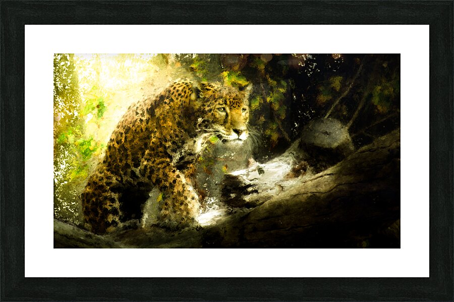 Pat The Cat Painting Picture Frame print