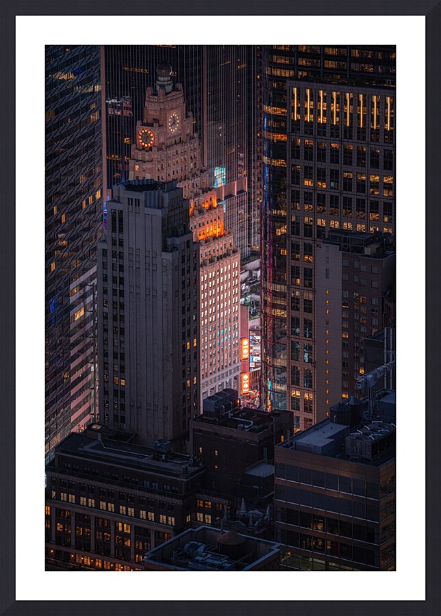 Timeless New York Picture Frame print