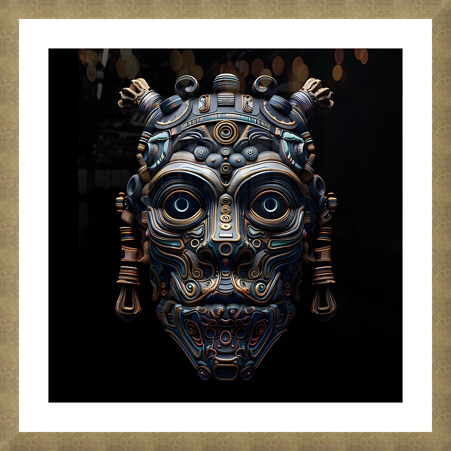 Celestial Veil The Alchemic Gaze Picture Frame print