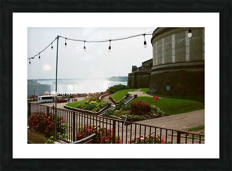 The Falls and Illumination Tower Base Picture Frame print