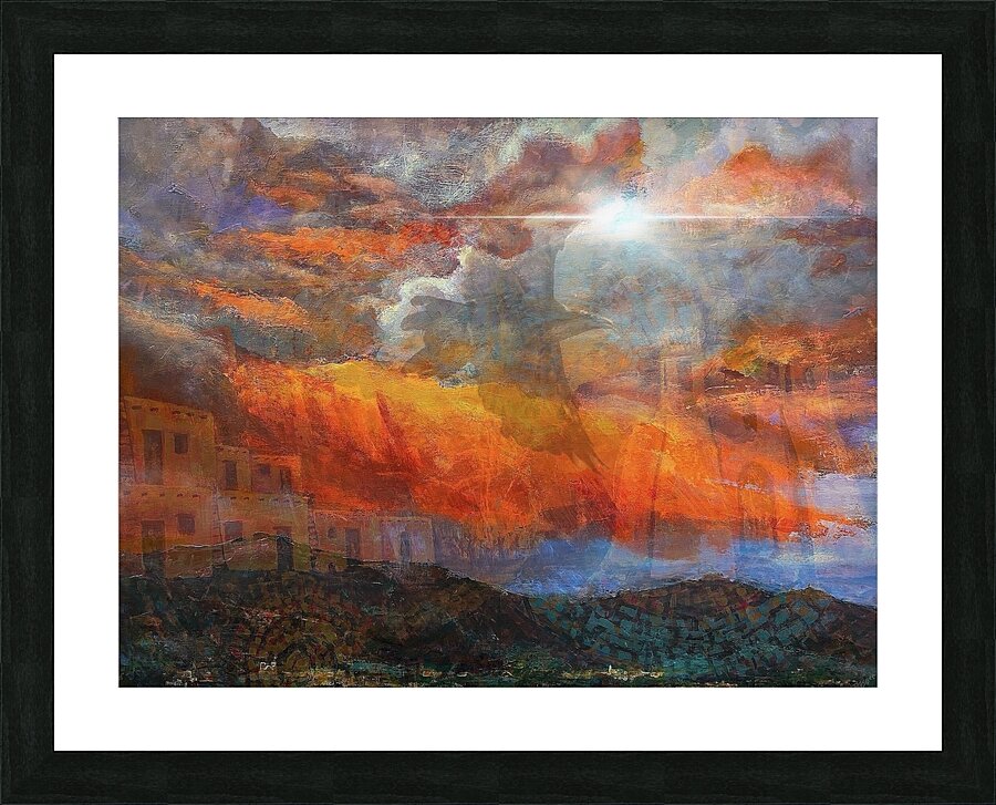 Spirit of Santa Fe Picture Frame print