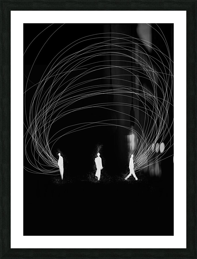 Distance between us  1 Picture Frame print