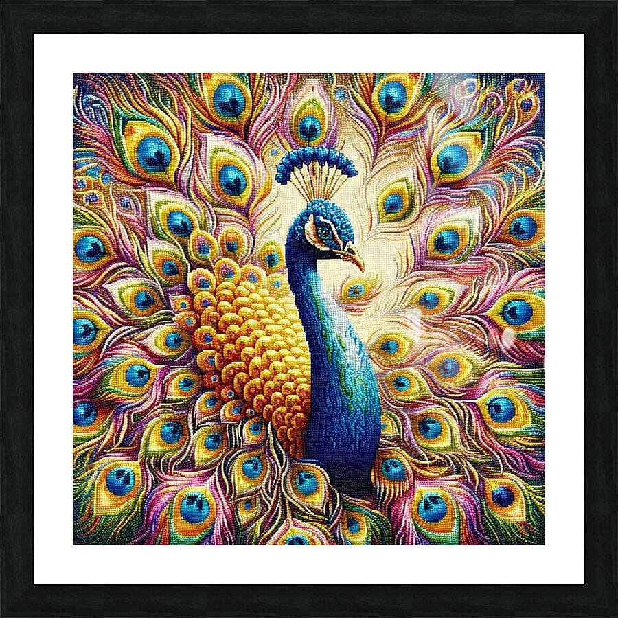 Royal Radiance” Picture Frame print