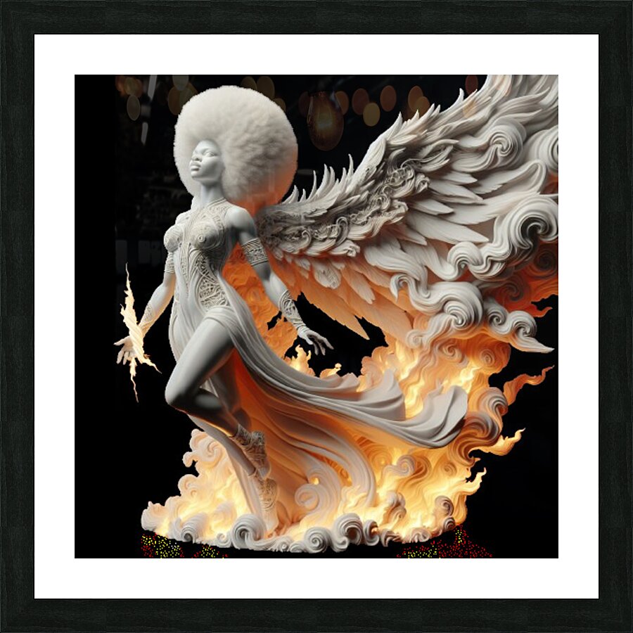 Phoenix Queen Picture Frame print