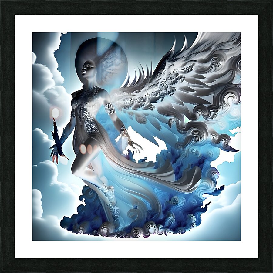 Sky Fire Picture Frame print