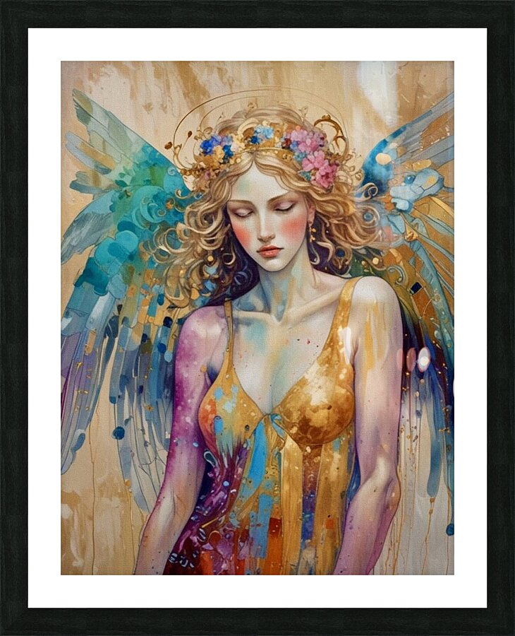 Spiritual Angel 2024 09 19 09 38 57 Picture Frame print
