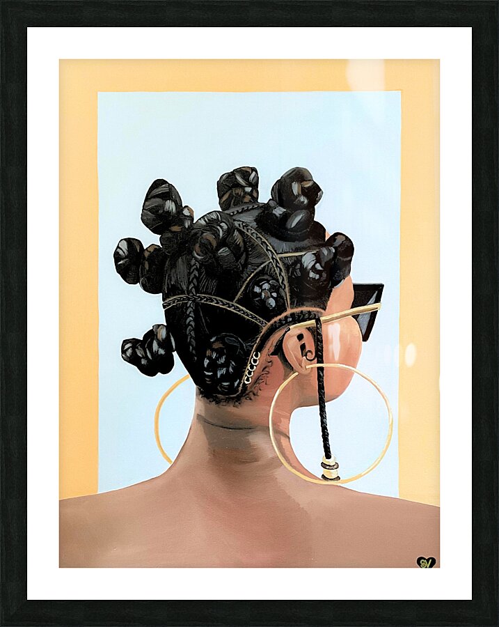 Bantu Picture Frame print