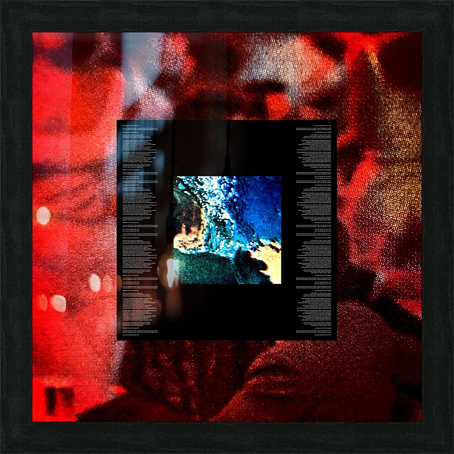 The Sifting Man 005C Mark Cartile Picture Frame Printing