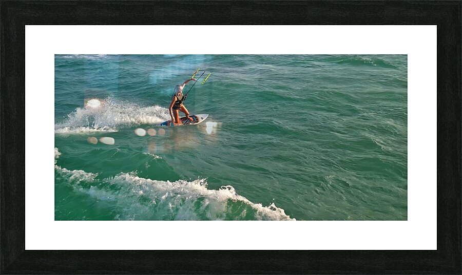 Sisa 12 Kitebeach Mai 2024 Picture Frame print