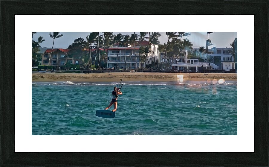 Sisa 2 Kitebeach Mai 2024 Picture Frame print