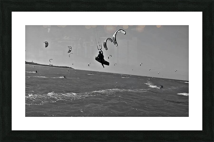 Bella September2024 3BW Picture Frame print