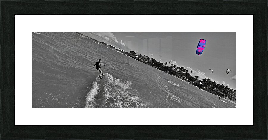 Bella September2024 6BW Picture Frame print