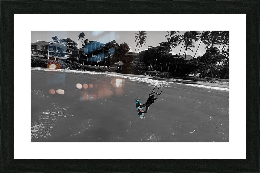 Bella September2024 5BW Picture Frame print