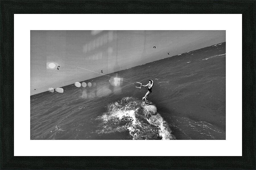 Jenny Cosmic Babarete Bay 18 BW August 2024 Picture Frame print