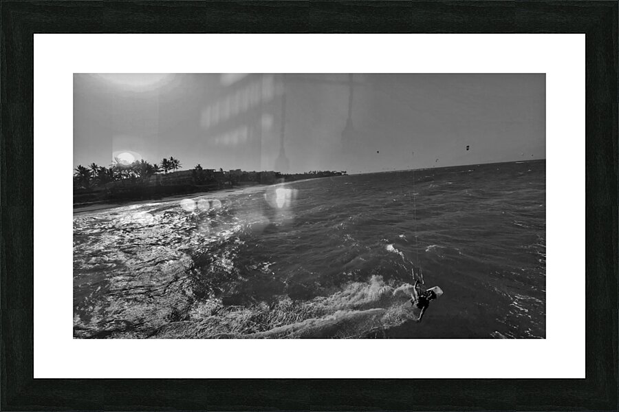 Jenny Cosmic Babarete Bay 29 BW August 2024 Picture Frame print