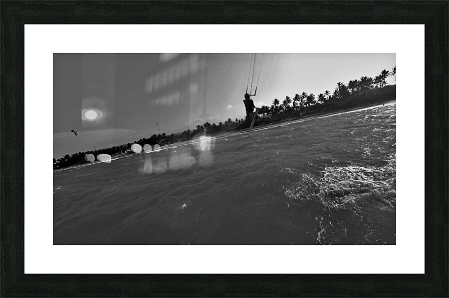 Jenny Cosmic Babarete Bay 20 BW August 2024 Picture Frame print