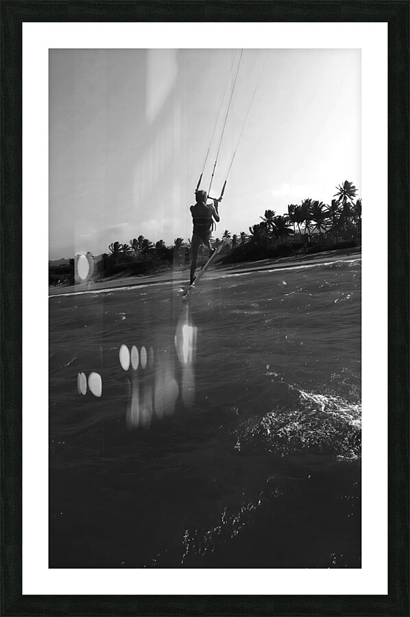 Jenny Cosmic Babarete Bay 21 BW August 2024 Picture Frame print