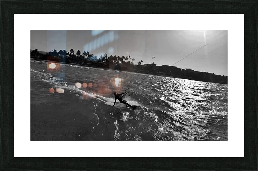 Jenny Cosmic Babarete Bay 05 BW August 2024 Picture Frame print