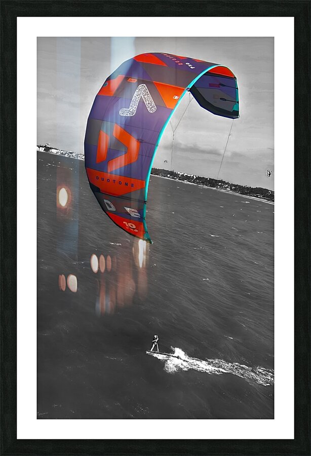 Jenny Cosmic Babarete Bay 25 BW August 2024 Picture Frame print