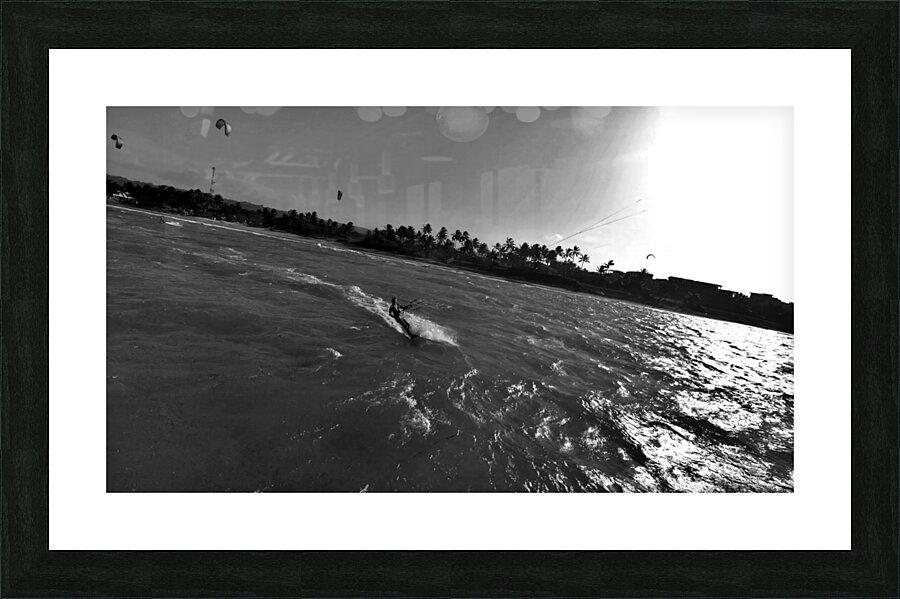 Jenny Cosmic Babarete Bay 27 BW August 2024 Picture Frame print
