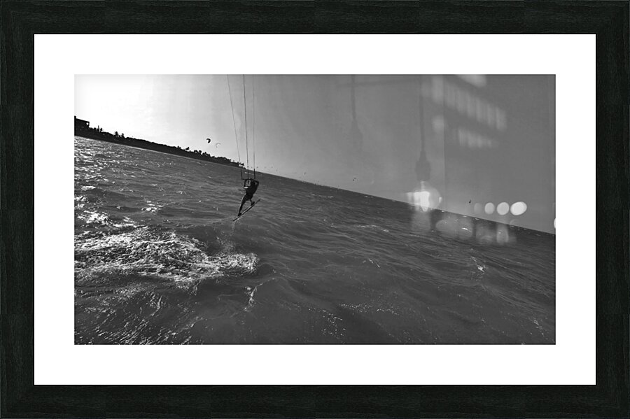 Jenny Cosmic Babarete Bay 30 BW August 2024 Picture Frame print