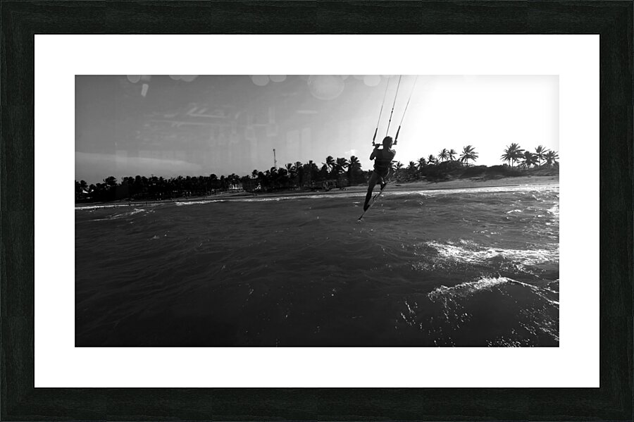 Jenny Cosmic Babarete Bay 24 BW August 2024 Picture Frame print