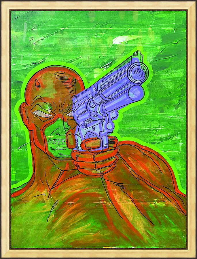 DareDevil Picture Frame Printing