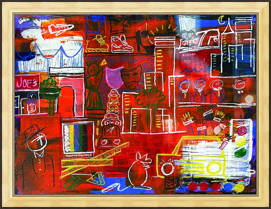 Metropolis Picture Frame Printing