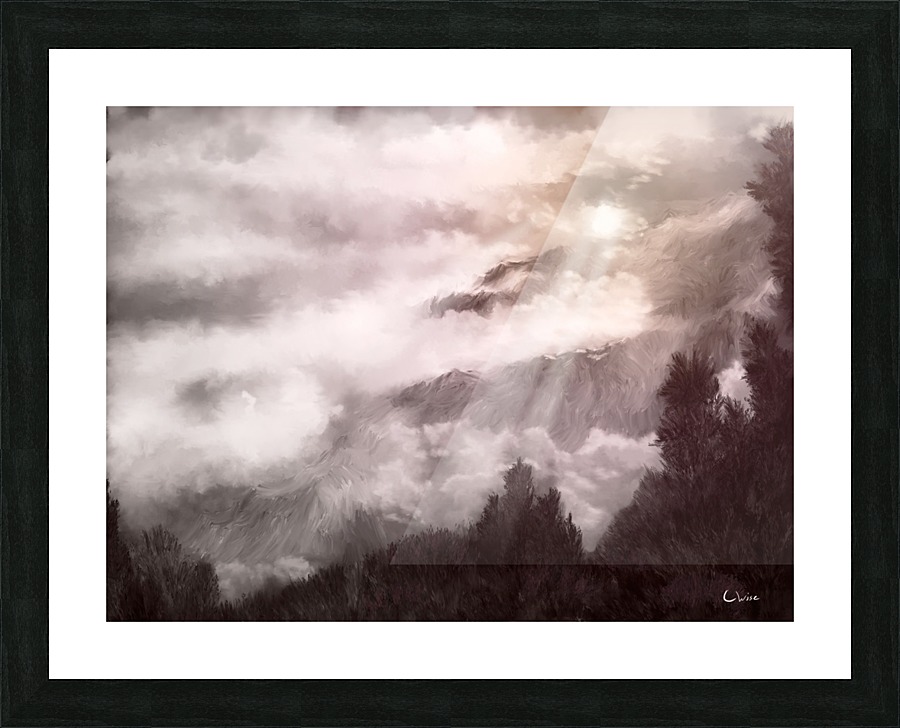 Light in the Storm  Picture Frame print