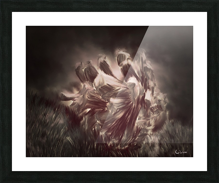 Discarded Picture Frame print