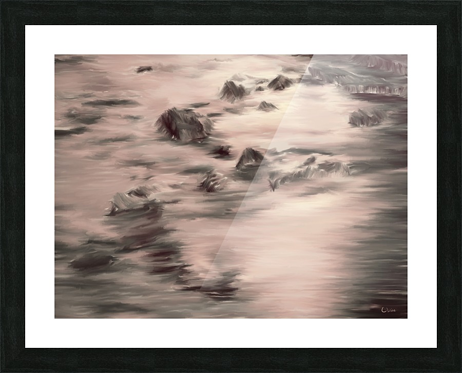 Flow Picture Frame print