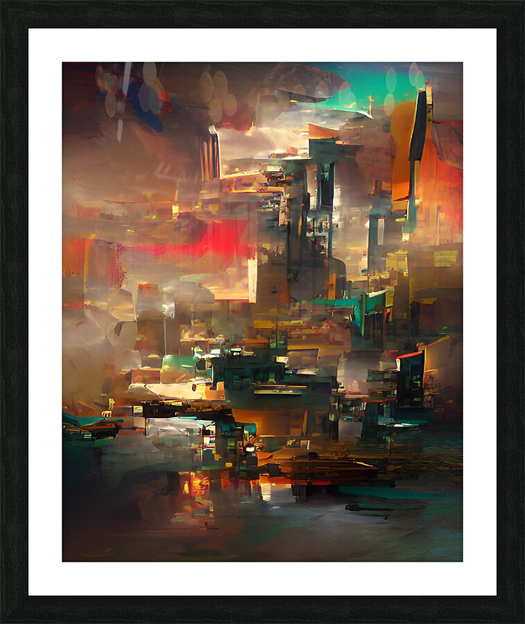 Abstract art9 Picture Frame print