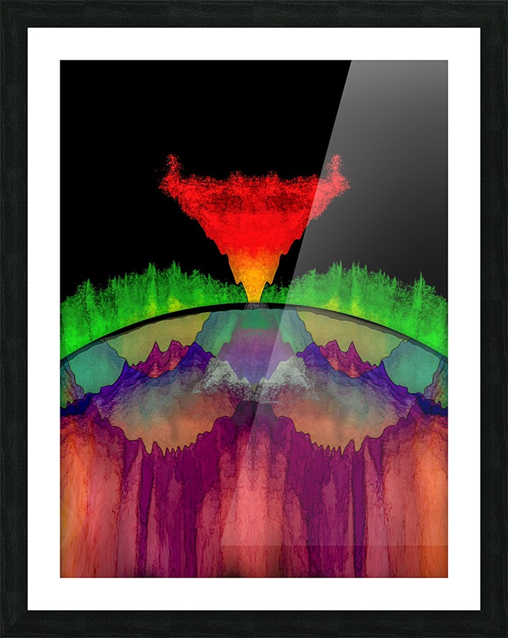 Night on Bald Mountain Picture Frame print