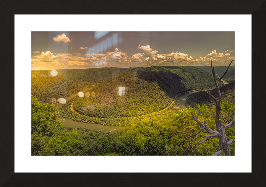 New River  Gorge National Park Grandview Overlook Picture Frame print
