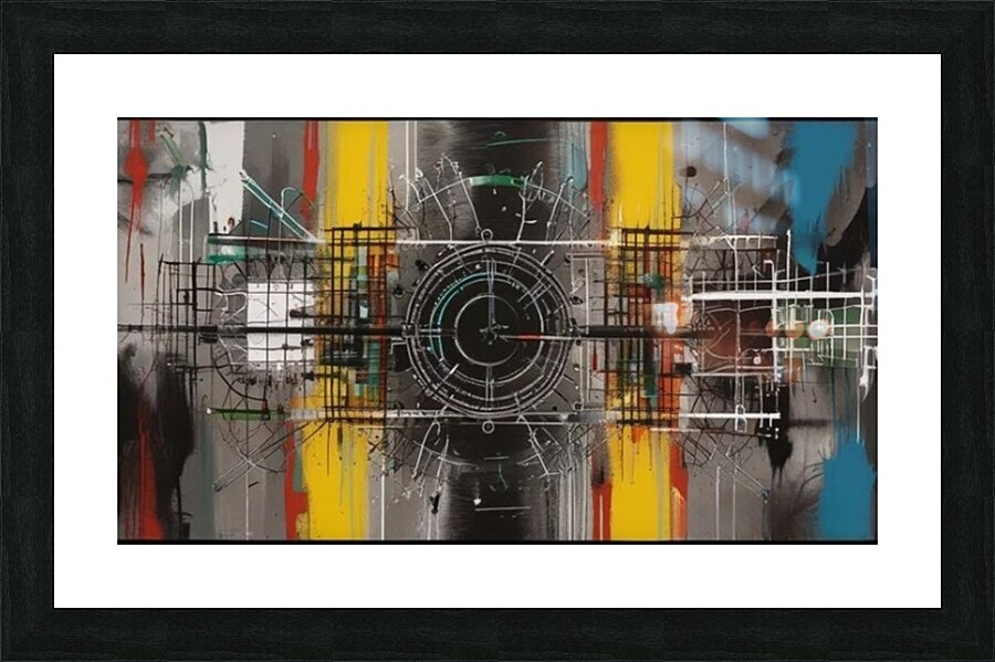 Abstract art  Picture Frame print