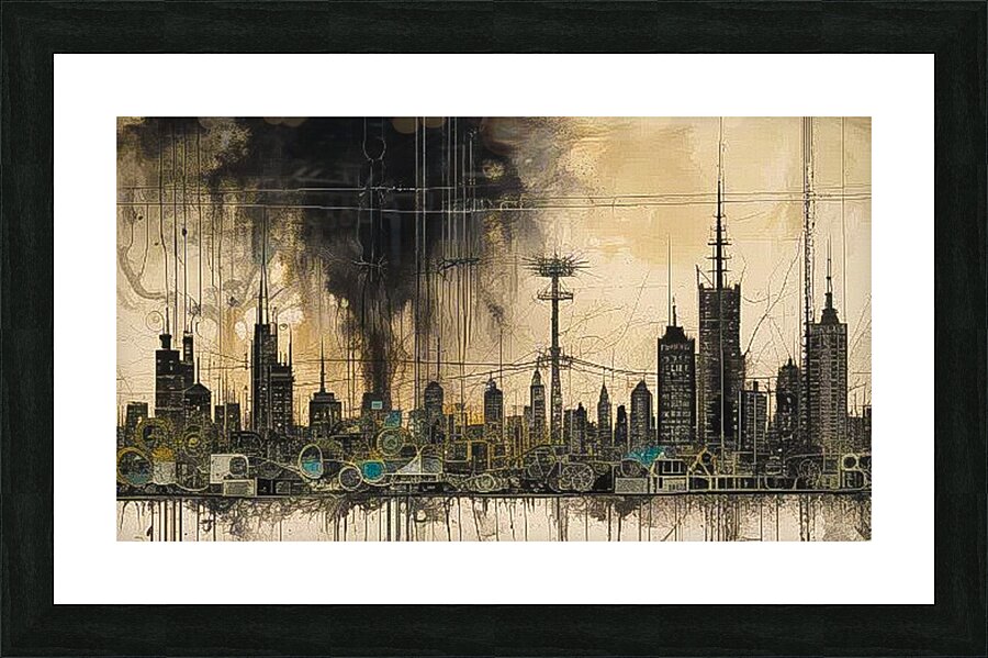 Abstract art  Picture Frame print