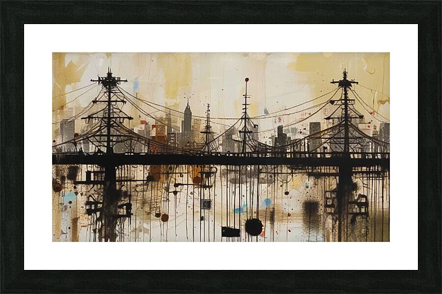 Abstract art  Picture Frame print