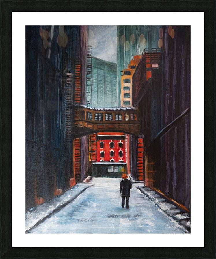 City Streets Picture Frame print