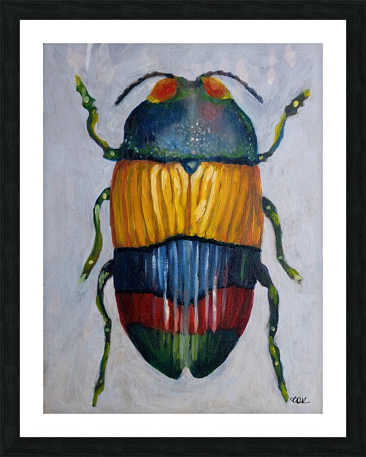 Beetle Picture Frame print