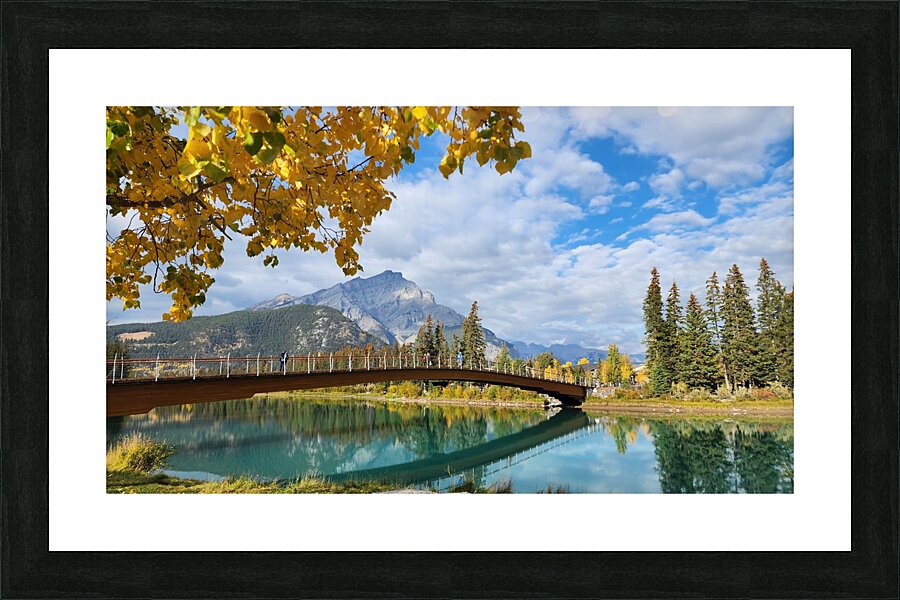 Banff Canada Picture Frame print