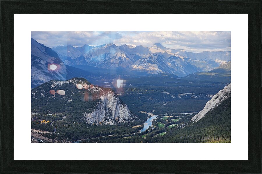Banff View Picture Frame print