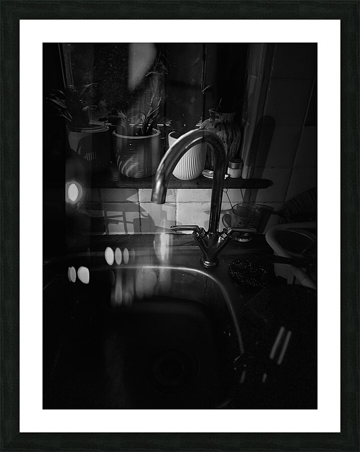 Everyday Lifes Moments- The Kitchen Sink Picture Frame print