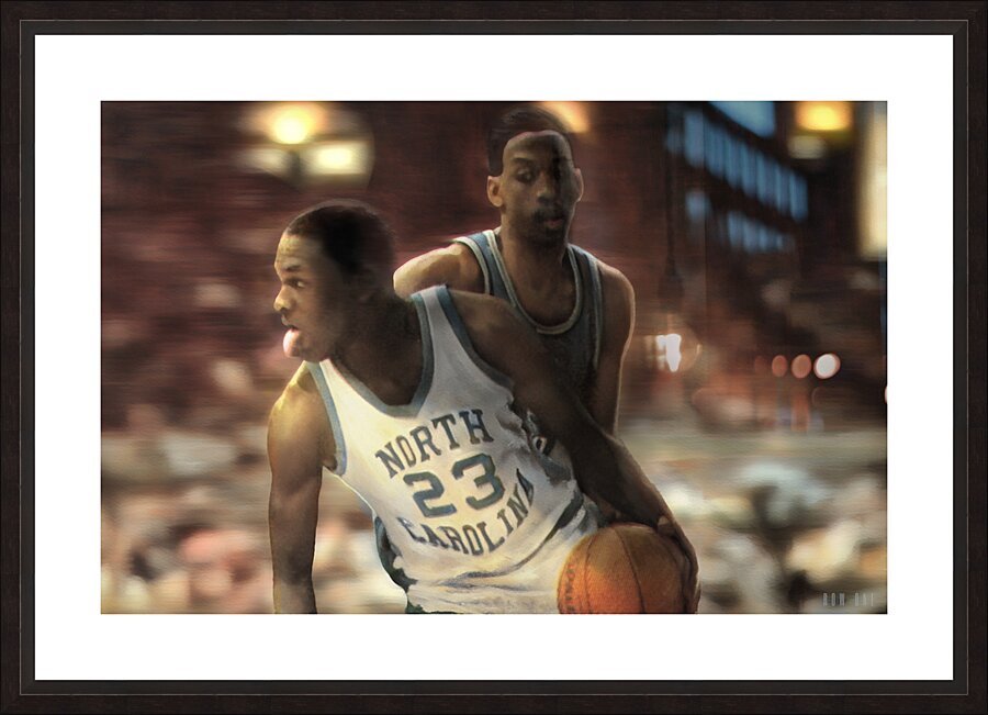 1982 North Carolina Championship Drive Picture Frame print