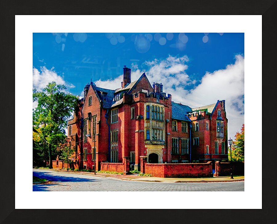 Architectural Museum. Picture Frame print