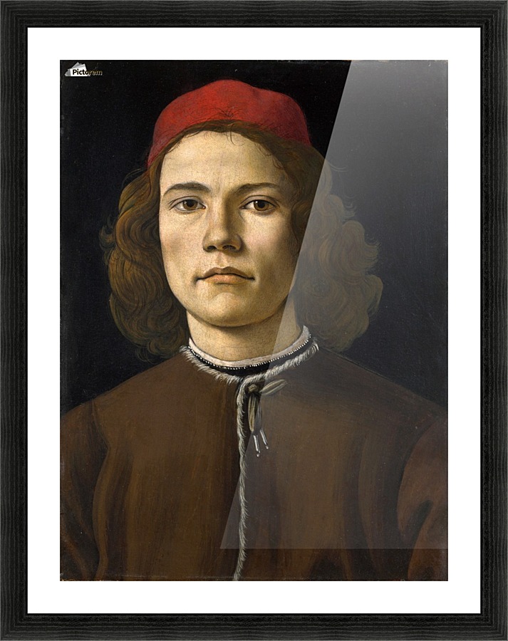 A young man  Framed Print Print