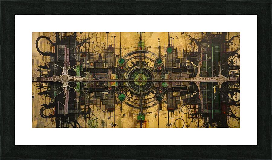 Steampunk  Picture Frame print