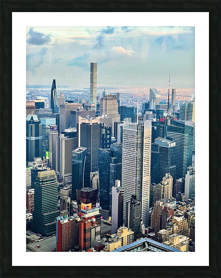 A View From The Edge Picture Frame print