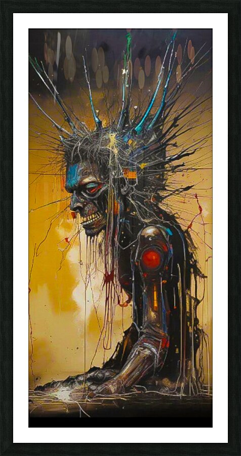 Steampunk  Picture Frame print