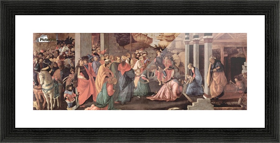 Adoration of Christ by the Magi Picture Frame print
