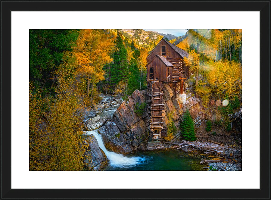 The Crystal Mill - Puzzle Picture Frame Printing